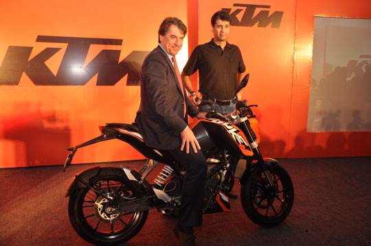 Bajaj-KTM to roll out KTM's new RC motorcycle series in 2014