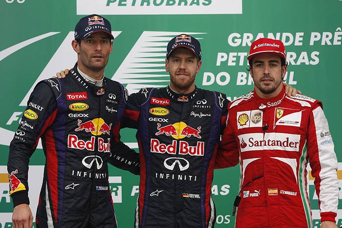Brazilian GP: Vettel grabs record-equalling ninth straight win
