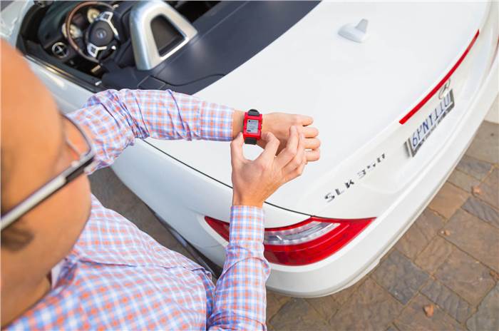 Mercedes reveals a smart watch that can talk to your car