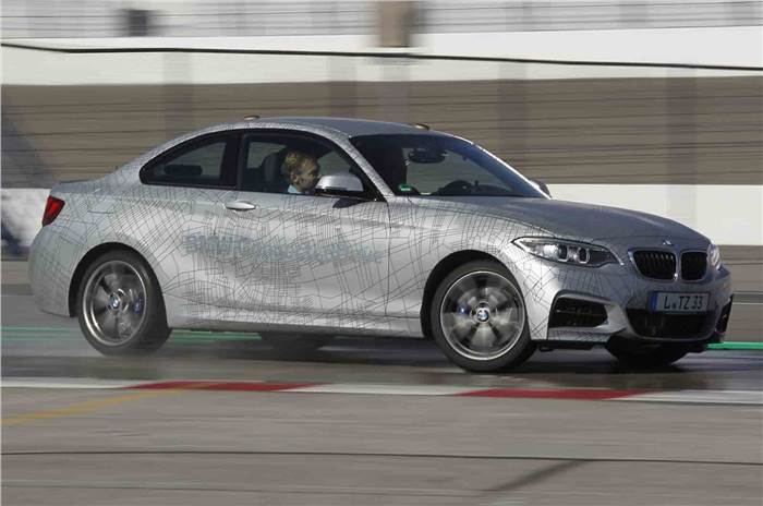 BMW unveils world's first self-drifting car