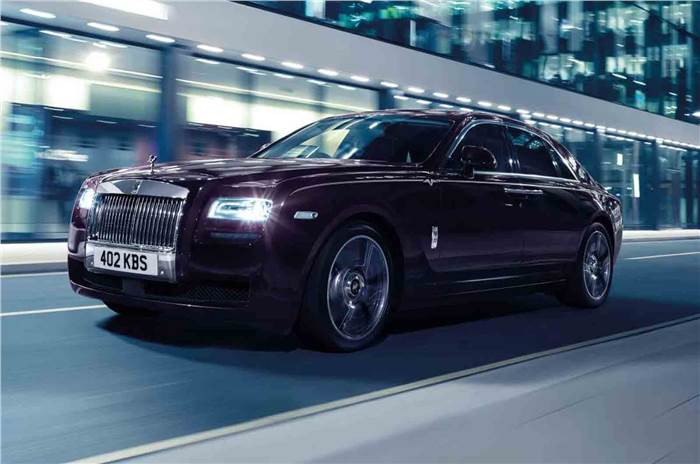 Rolls Royce Ghost V-Specification unveiled