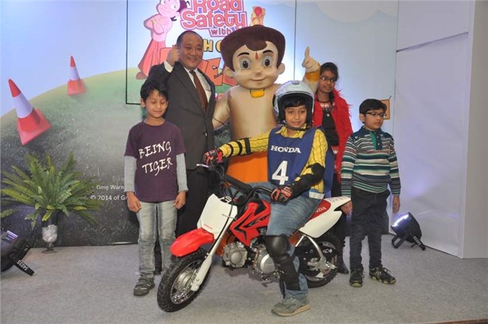 Honda's 'Safe Riding with Chhota Bheem' initiative