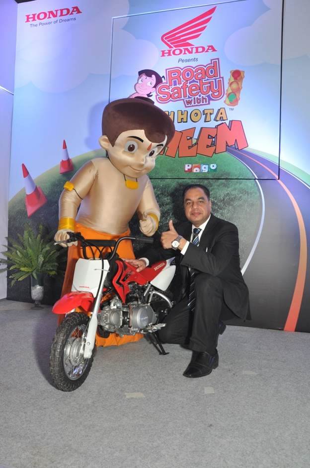 Honda's 'Safe Riding with Chhota Bheem' initiative