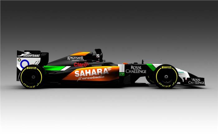 Force India 2014 Formula 1 car revealed