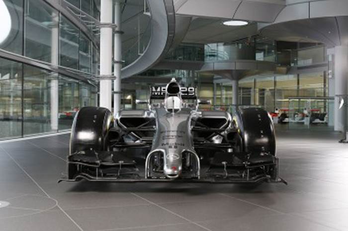 McLaren reveals its 2014 Formula 1 car