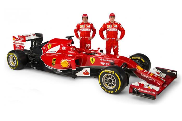 Ferrari unveils its 2014 Formula 1 design, the F14 T