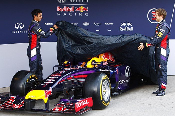 F1: 2014 Red Bull, Mercedes and Force India revealed