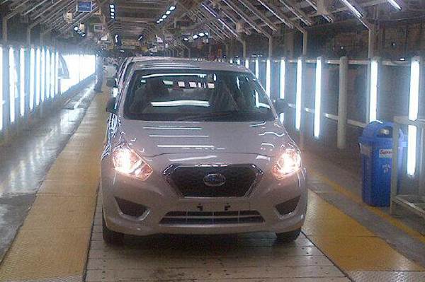 Datsun Go production starts at Nissan India&#8217;s facility