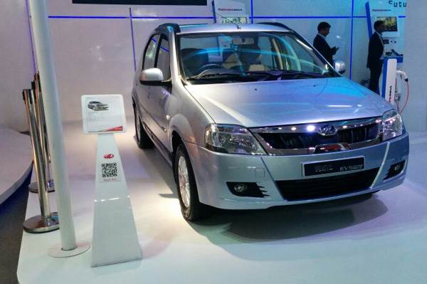 Auto Expo 2014: Mahindra Verito electric showcased