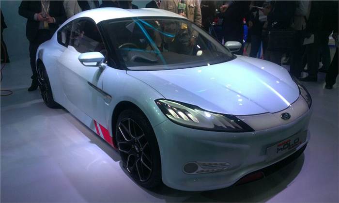 Auto Expo 2014: Mahindra Halo electric sportscar revealed