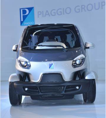 Auto Expo 2014: Piaggio shows scooters, light four-wheeler prototype