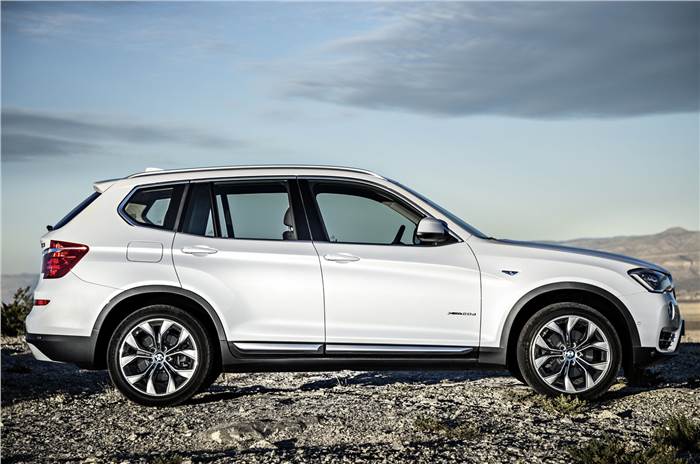BMW X3 facelift revealed
