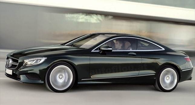Geneva motor show 2014: Mercedes-Benz S-class coupe leaked