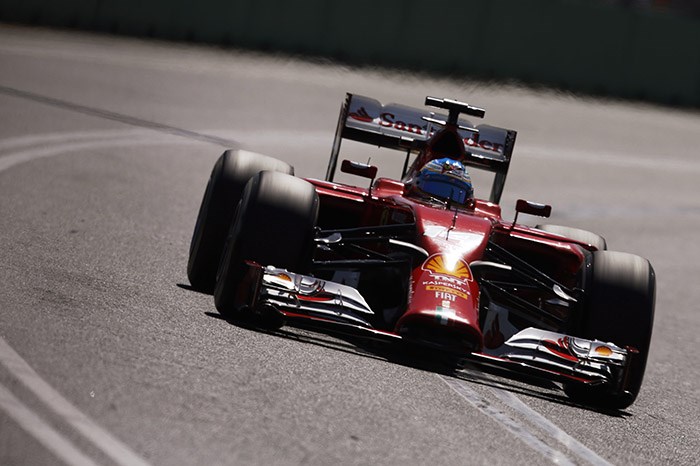Alonso fastest in first 2014 F1 practice