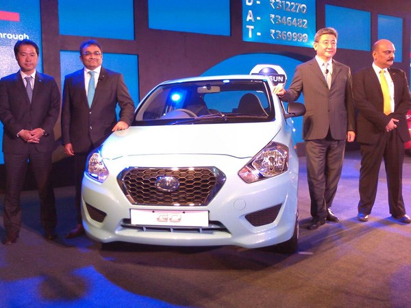 Datsun Go launched at Rs 3.12 lakh