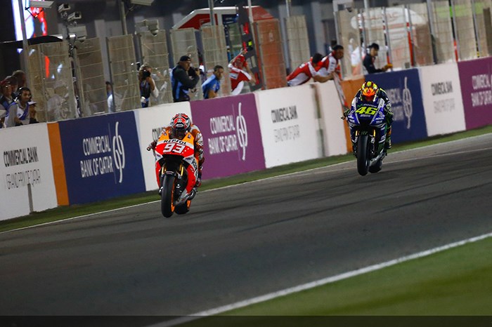 MotoGP: Marquez beats Rossi in breathtaking opener