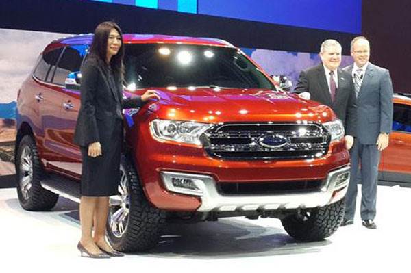Next-gen Ford Endeavour SUV revealed