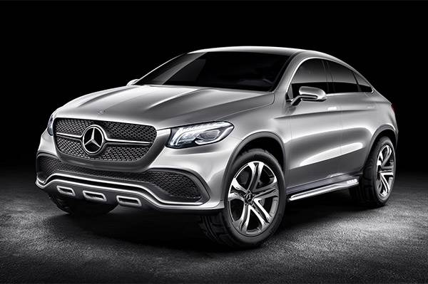New Mercedes SUV concept previews BMW X6 rival