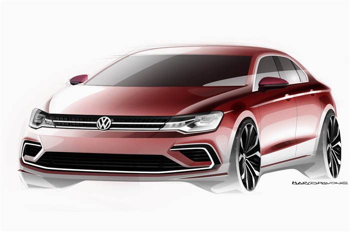 Beijing 2014: VW Midsize coupe concept to be shown