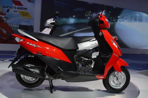 Suzuki Lets scooter bookings commence