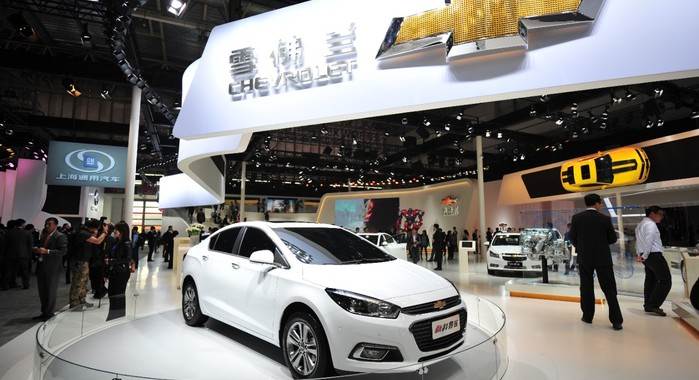 GM showcases 37 models at Auto China 2014