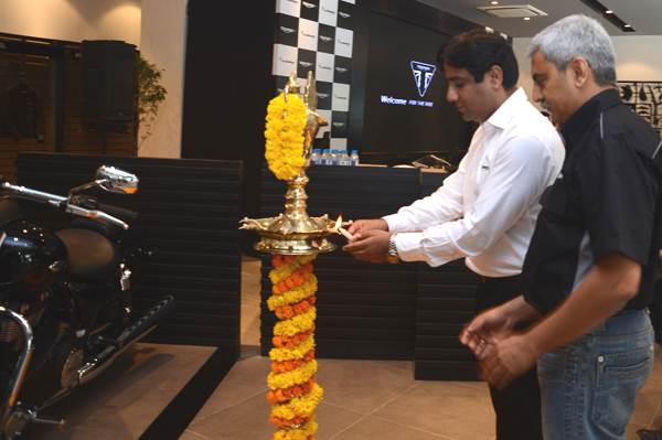 Triumph Motorcycles opens Pune dealership