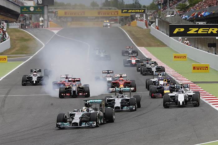 F1: Hamilton denies Rosberg in Spanish GP thriller