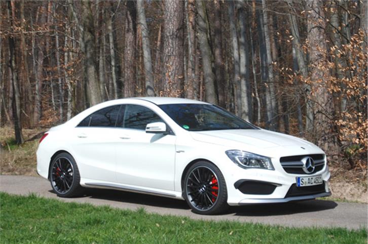 Mercedes CLA 45 AMG review, test drive