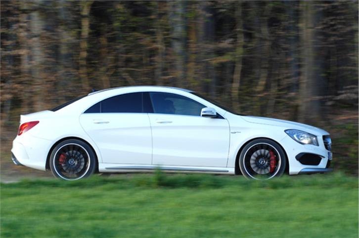 Mercedes CLA 45 AMG review, test drive