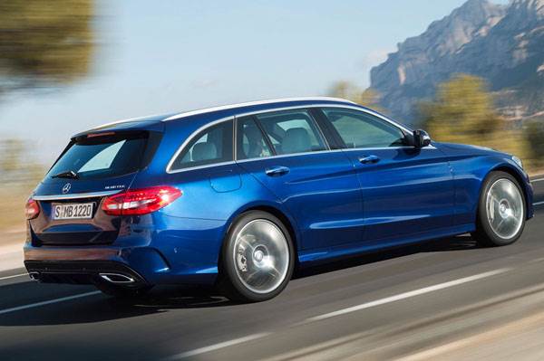 New Mercedes C-class wagon unveiled