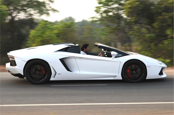 Lamborghini Aventador Roadster India review, test drive
