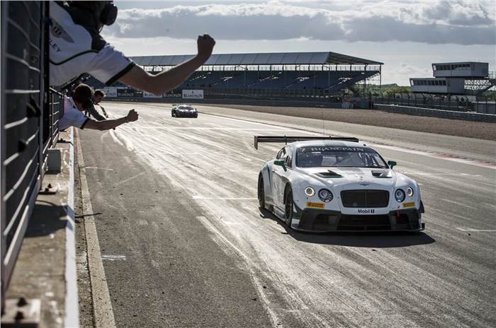 New Bentley Continental GT3 clinches Silverstone victory