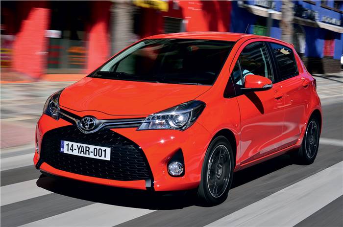 Toyota Yaris facelift unveiled