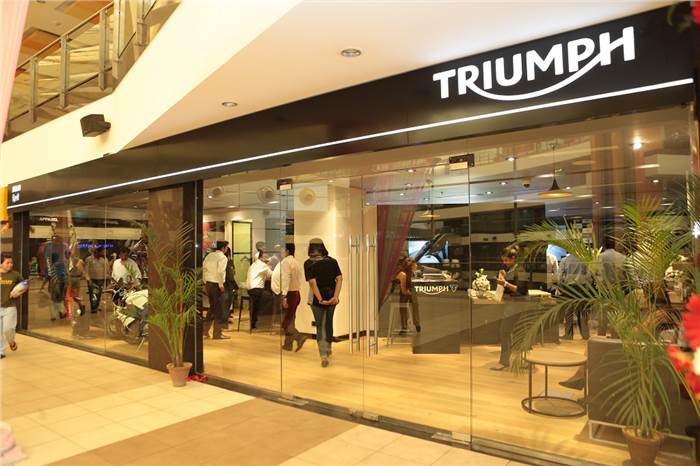 Triumph Motorcycles inaugurates Delhi showroom