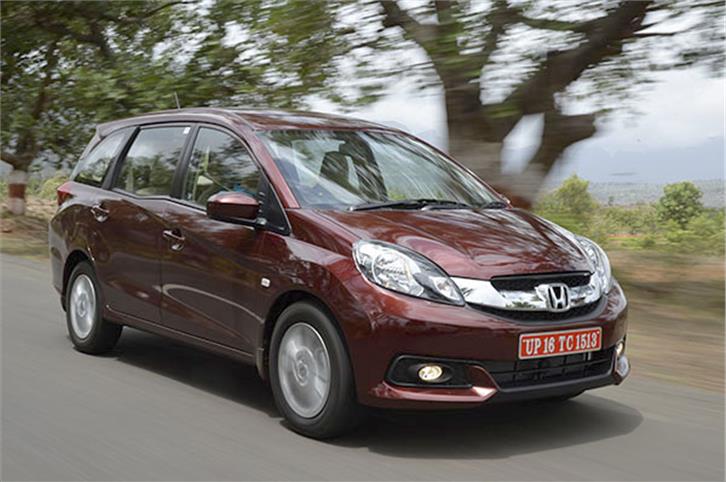 2014 Honda Mobilio India review, test drive