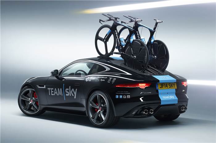 Jaguar reveals special F-type coupe for Tour de France