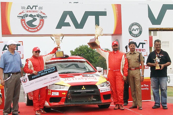 Samir Thapar wins South India Rally