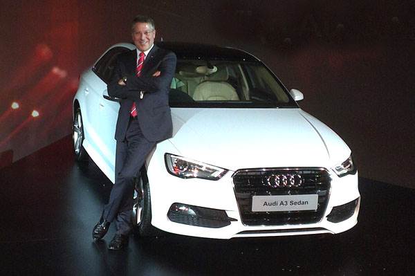 Audi A3 sedan launched at Rs 22.95 lakh