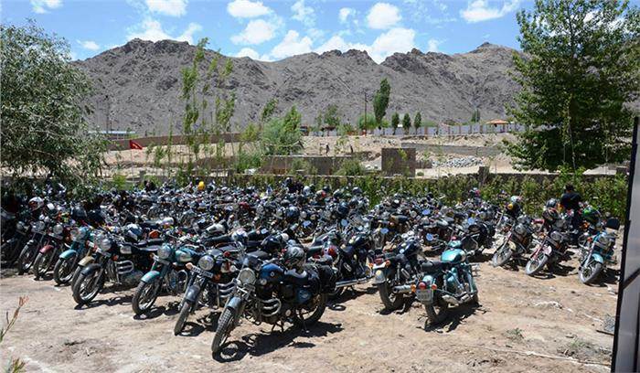 Royal Enfield heads for Tibet