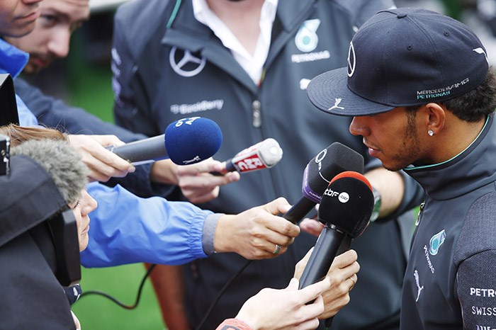 Hamilton: Rosberg said collision was deliberate