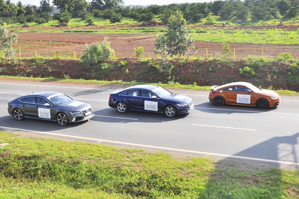 Autocar India Tri-circuit Challenge on the home straight