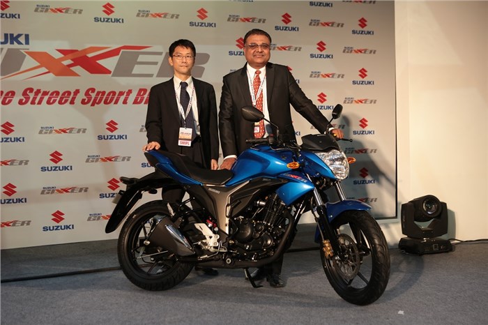Suzuki Gixxer launched at Rs 72,199