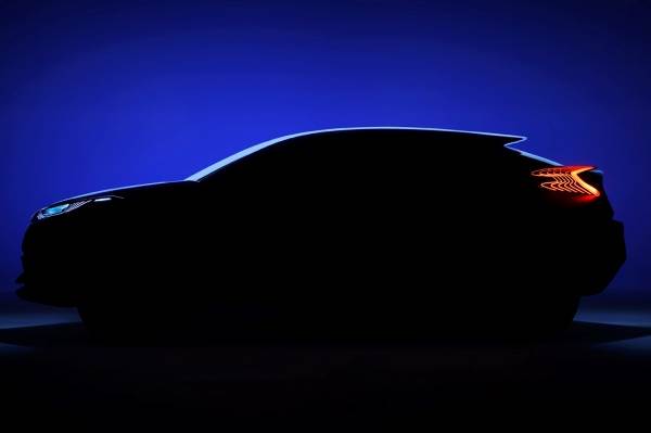 Toyota C-HR crossover concept teased