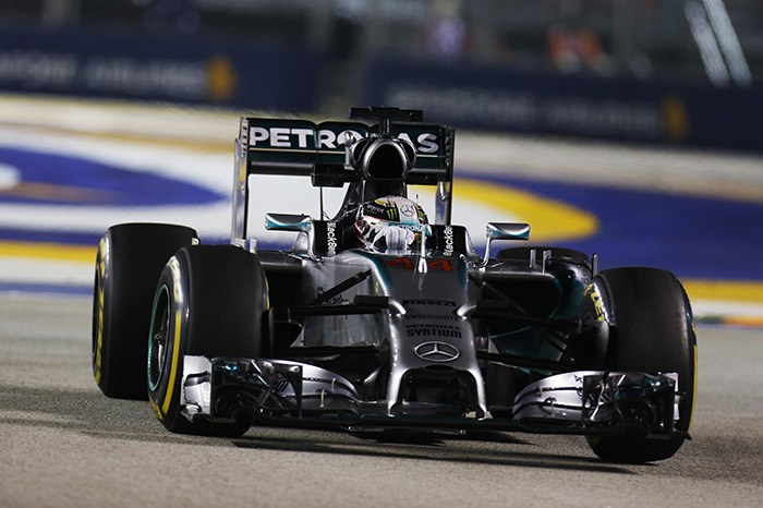 Singapore GP: Hamilton ends Friday on top for Mercedes
