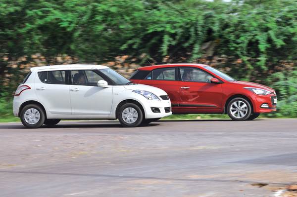 New Hyundai Elite i20 diesel vs Maruti Swift diesel comparison