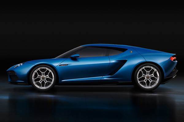 Lamborghini Asterion hybrid coupe concept unveiled