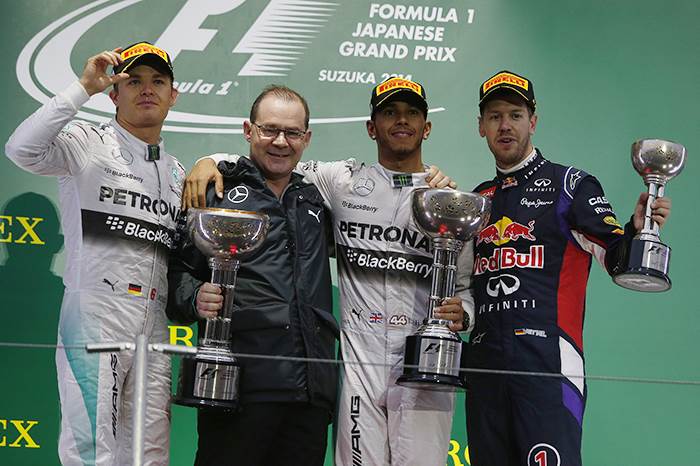 F1: Hamilton wins shortened Japanese GP