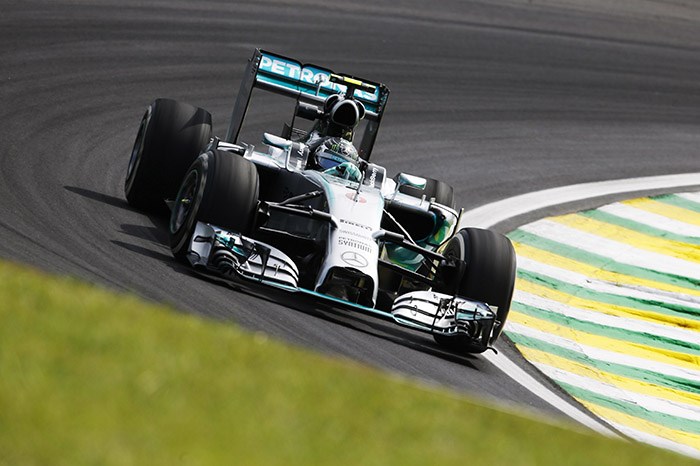 F1: Rosberg tops Friday practice in Brazil