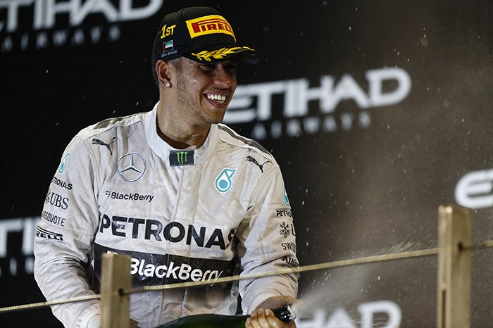 F1: Hamilton wins Abu Dhabi GP and 2014 title