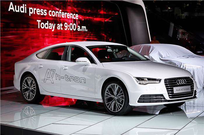 Audi A7 h-tron concept revealed